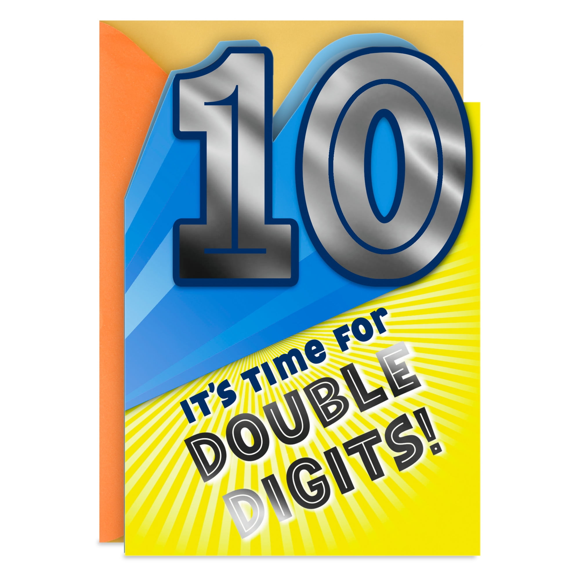 Hallmark 10th Birthday Card (Coolest Age)