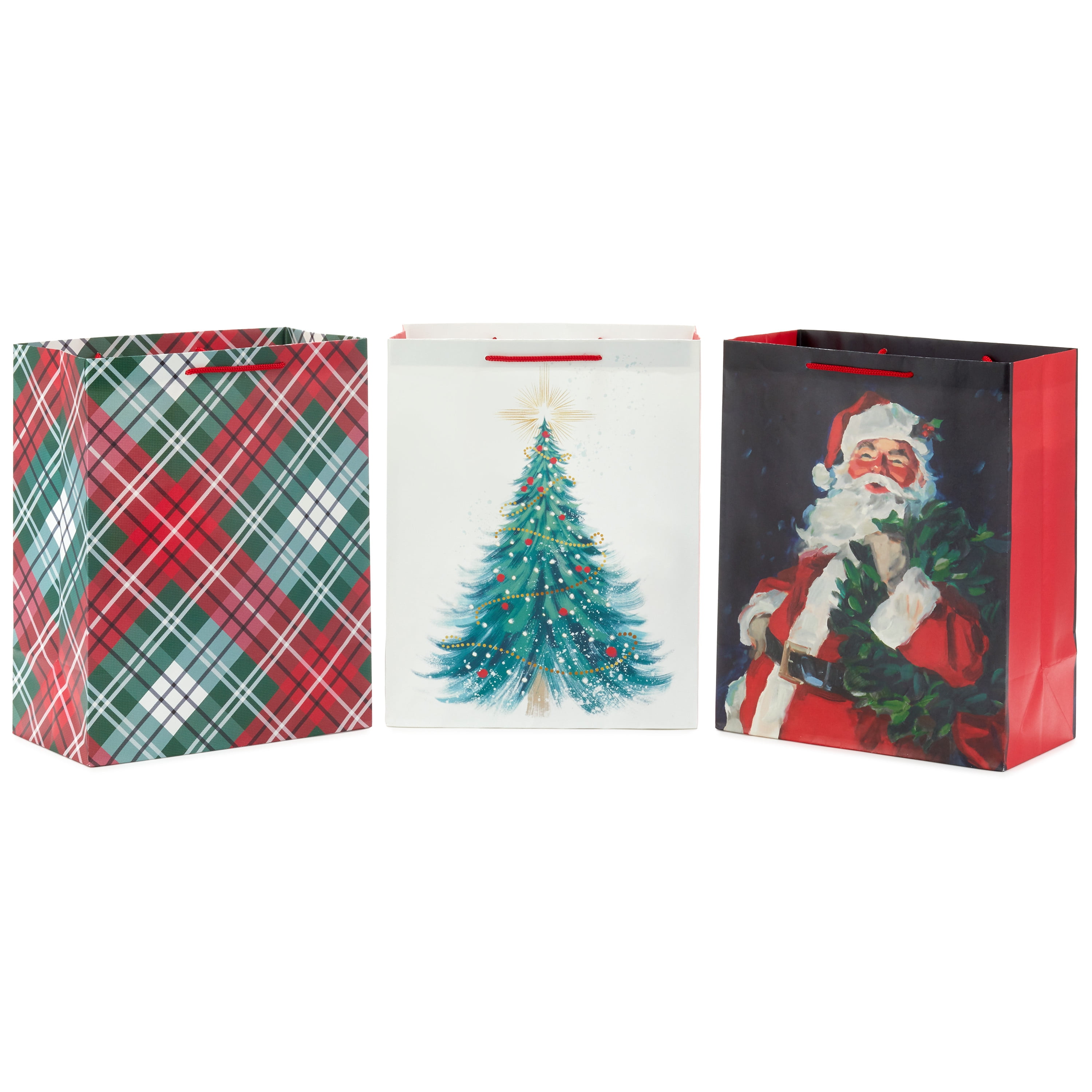 18x18 Pack Of 100 Merry Christmas Printed Thick Plastic Gift Bags With Loop  Handle | Infinitepack – Infinite Pack