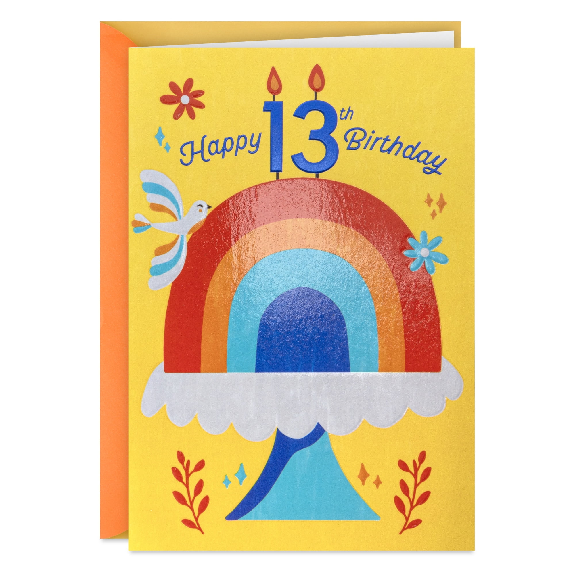 Hallmark 13th Birthday Card (Awesome and Cool)