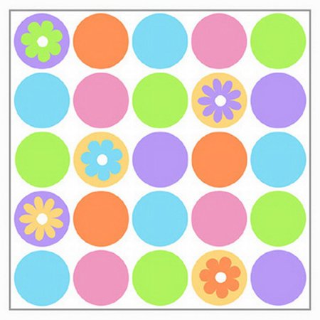 Hallmark 1BEV5097 Spring Dots Beverage Napkin