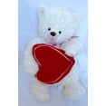thumbnail image 1 of 2003 Hallmark From My Heart Teddy Bear White Red Heart Zipper Pocket ~ Place a Gift Inside!, 1 of 5