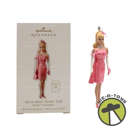 Barbie Movie Mixer Barbie Doll Hallmark Keepsake Ornament New 2010 QXI2196