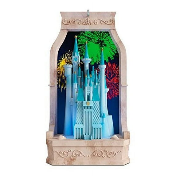 Hallmark 2016 Christmas Ornament Cinderella’s Castle From Disney Cinderella Musical Ornament With Light