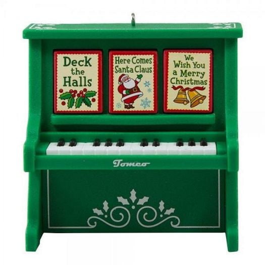 Hallmark 2016 Christmas Ornaments Caroling Piano