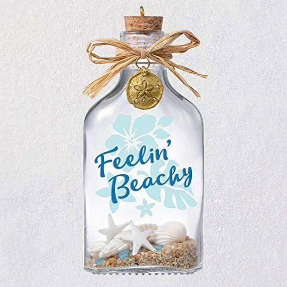 Hallmark 2019 Ornament - Feelin' Beachy Beach in a Bottle Glass