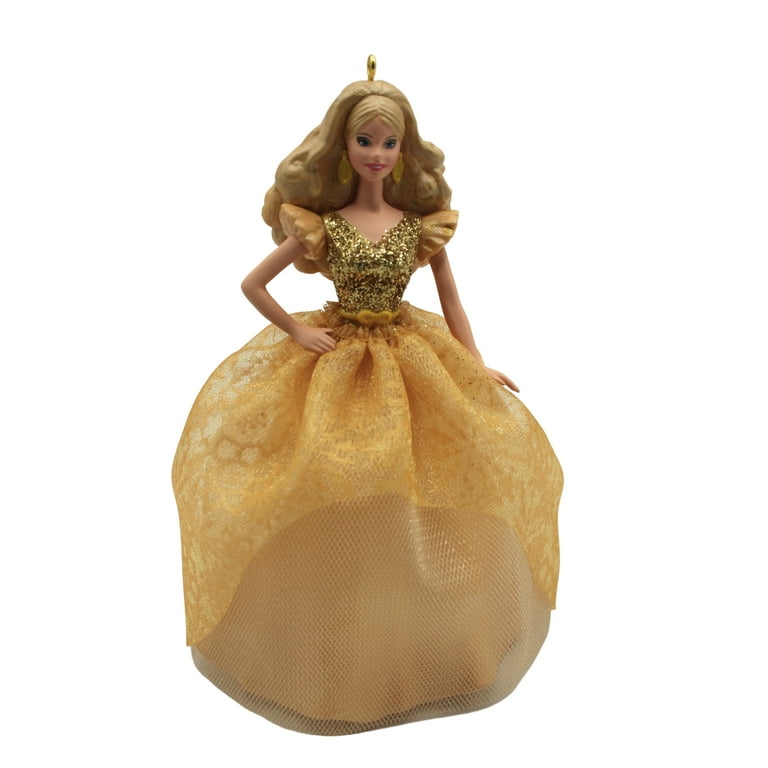 Hallmark 2020 Holiday Barbie Doll Christmas Ornament New with Box Walmart