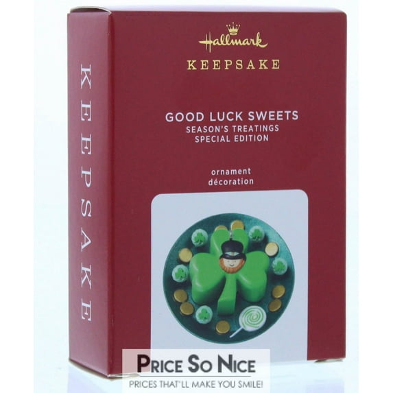 Hallmark 2020 Ornament - Good Luck Sweets - New