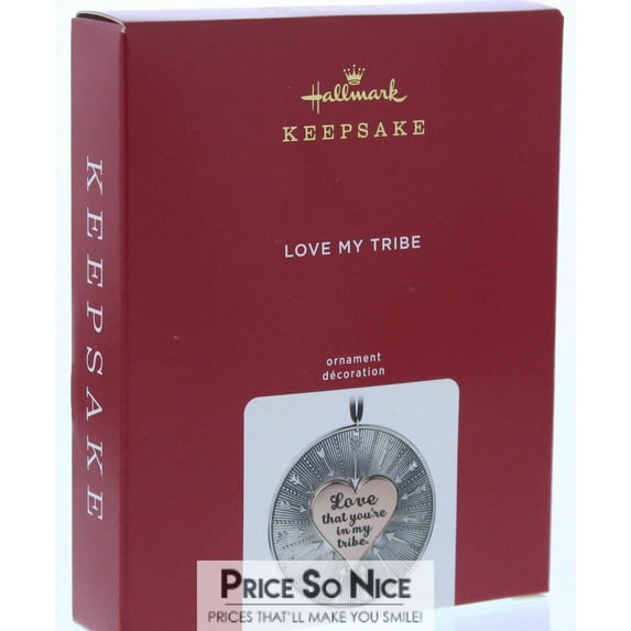 Hallmark 2020 Ornament - Love My Tribe Metal - New