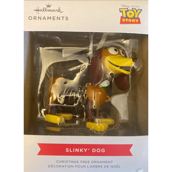 Hallmark 2021 Disney Pixar Toy Story Slinky Dog Christmas Ornament New With Box