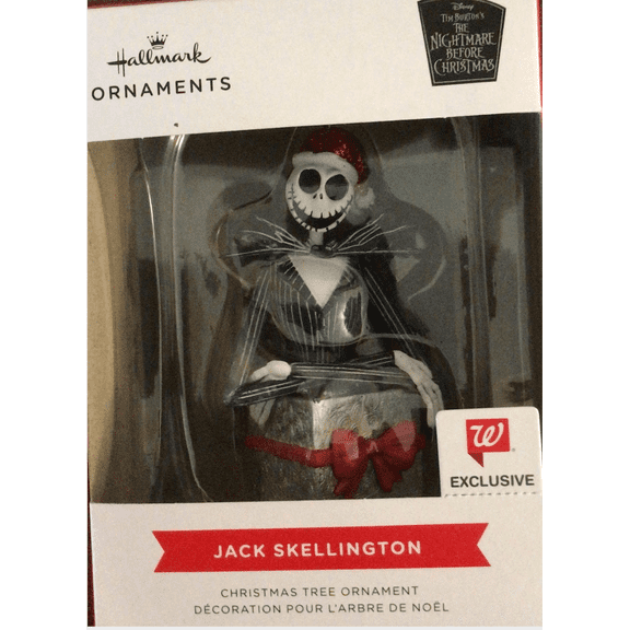 Hallmark 2021 Jack Skellington Exclusive Christmas Ornament New With Box