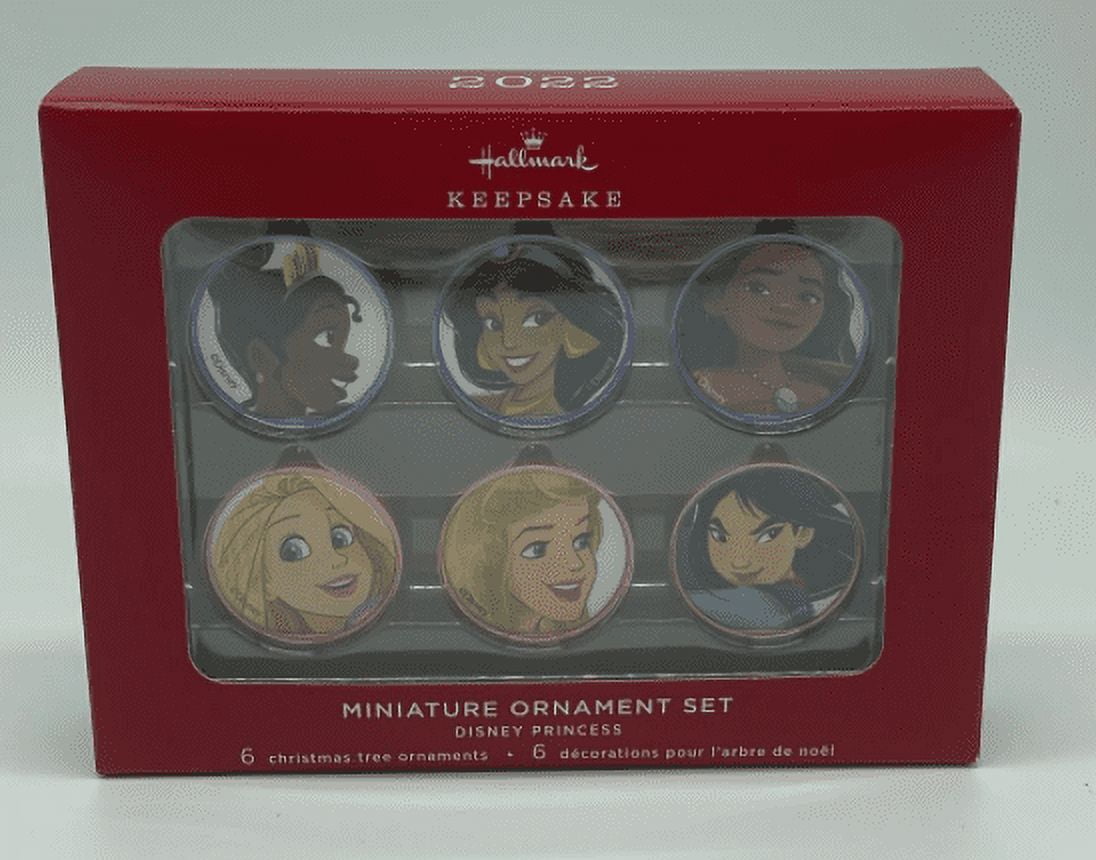 Disney Princess Ornaments Set