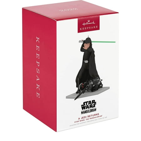 Hallmark 2022 Star Wars Mandalorian Jedi Returns Christmas Ornament New With Box price history and forecast - Hallmark 2999QXI7526