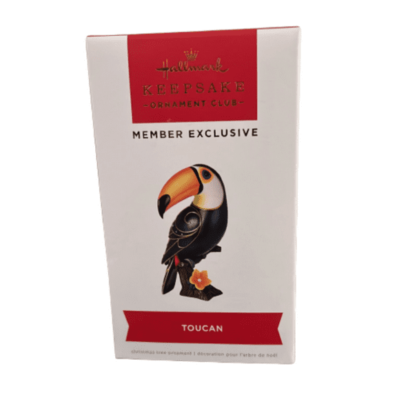 Hallmark 2023 KOC Toucan Christmas Tree Ornament Keepsake Member Club New w Box