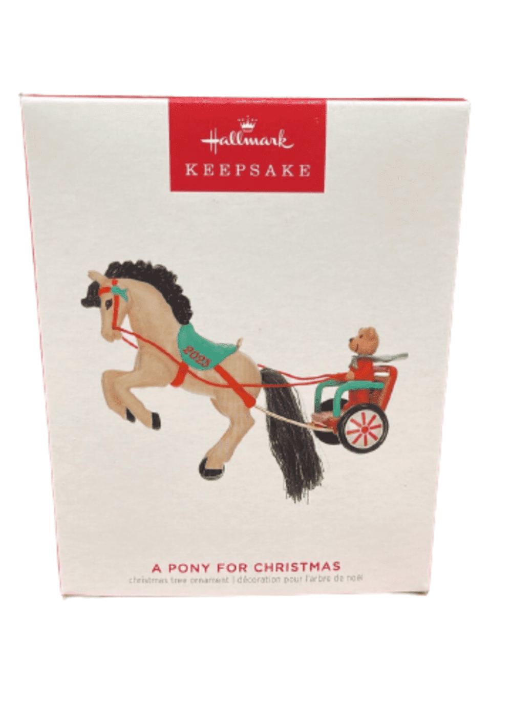 A Pony for Christmas 26, 2023 Keepsake Ornament