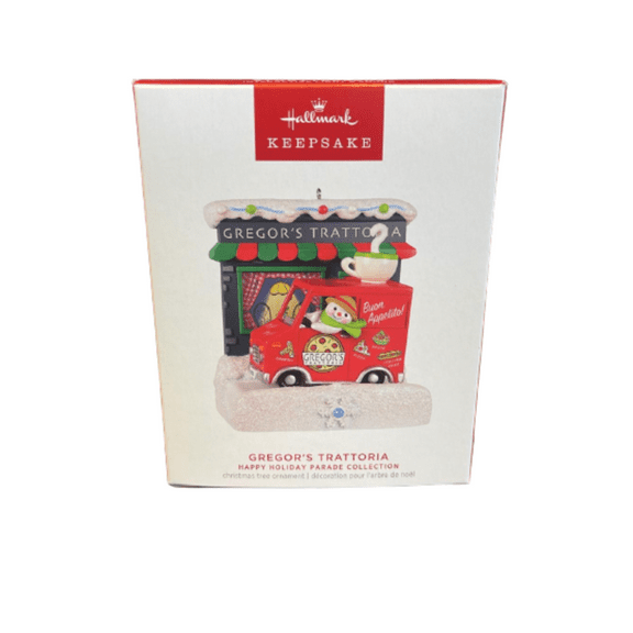Hallmark 2023 Keepsake Gregor's Trattoria Christmas Ornament New with Box
