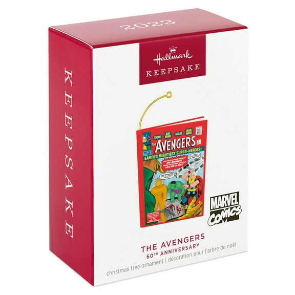 Hallmark 2023 Keepsake Marvel Comics The Avengers 60th Christmas Ornament New