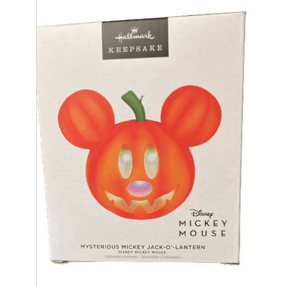 Hallmark 2023 Keepsake Mysterious Mickey Jack-O'-Lantern Christmas Ornament New