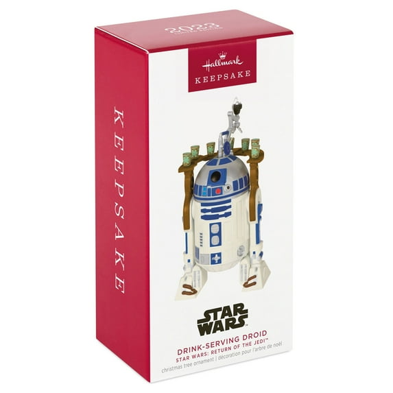 Hallmark 2023 Keepsake Star Wars Drink-Serving Droid Limited Ornament New w Box