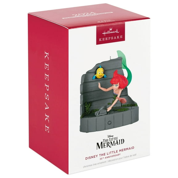 Hallmark 2024 Keepsake Disney The Little Mermaid 35th Musical Ornament New Box
