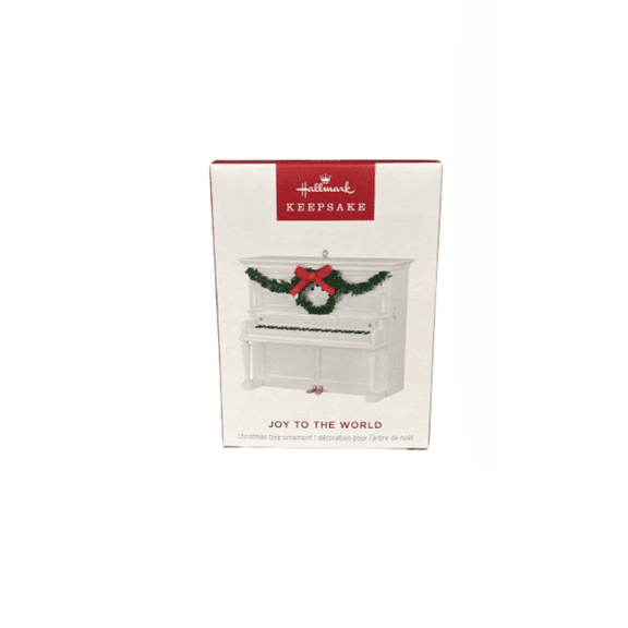 Hallmark 2024 Keepsake Joy to the World Piano Musical Christmas Ornament New
