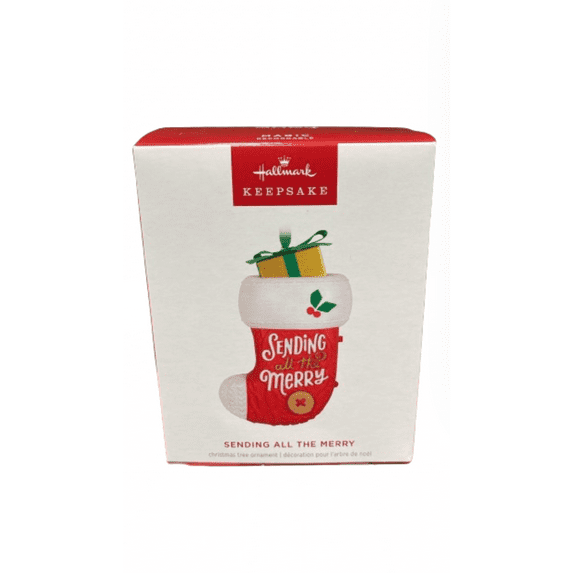 Hallmark 2024 Keepsake Sending All the Merry Recordable Sound Christmas Ornament