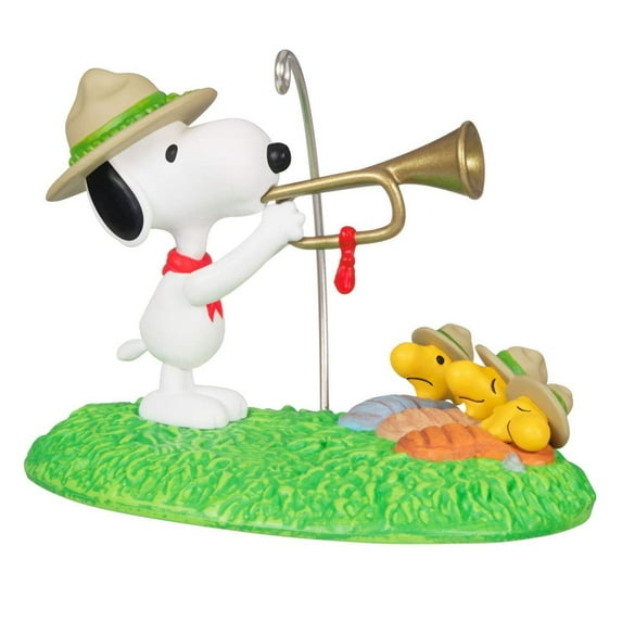 Hallmark 2024 Keepsake The Peanuts Gang Beagle Scouts 50th Christmas Ornament