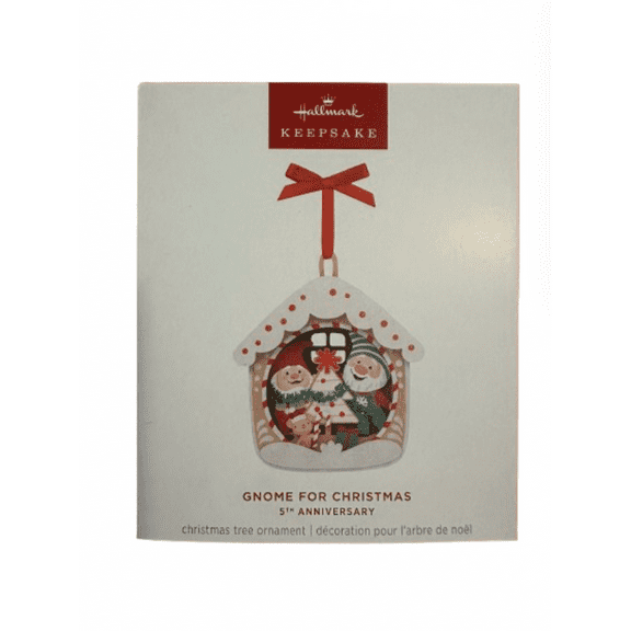 2025 Gnome for Christmas (5th Anniversary) Hallmark Keepsake Christmas Tree Ornaments QXE3562