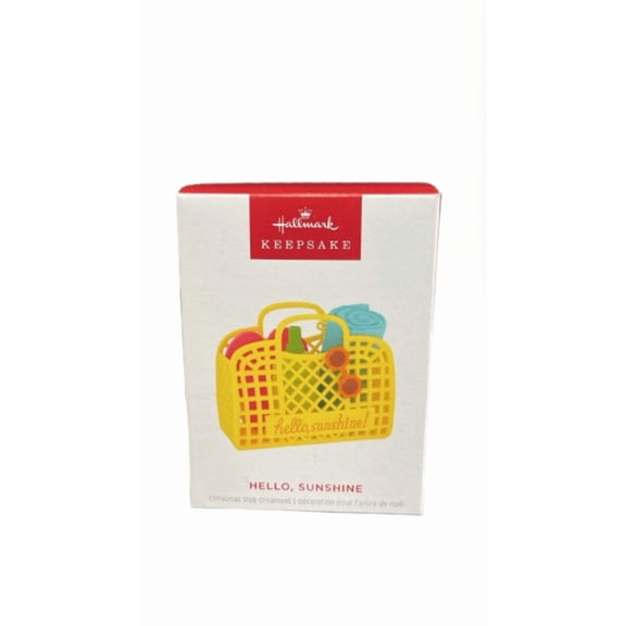 Hallmark 2025 Keepsake Hello, Sunshine Christmas Ornament New with Box
