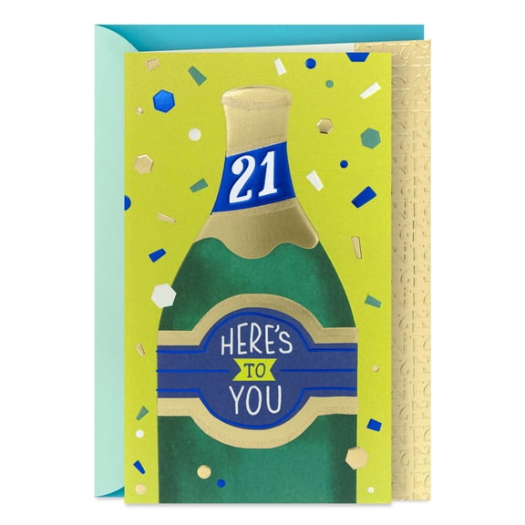 Hallmark 21st Birthday Card (You're Awesome)