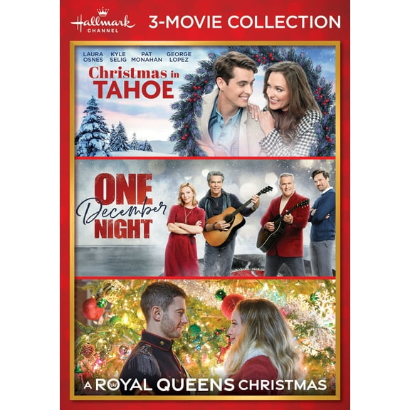 Hallmark 3-Movie Collection: Christmas In Tahoe/ One December Night/ A Royal Queens Christmas (DVD)
