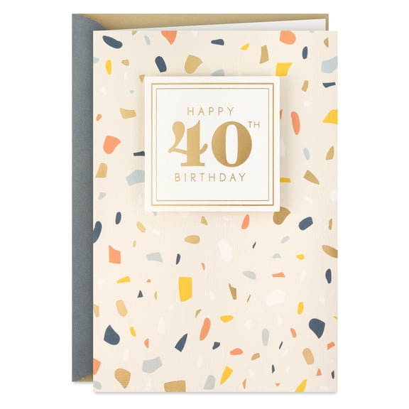 Hallmark 40th Birthday Card (Best Decade Ahead)