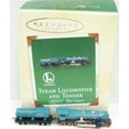 thumbnail image 1 of Hallmark Lionel Steam Locomotive and Tender Blue Comet 2003 Mini Ornament Set, 1 of 1