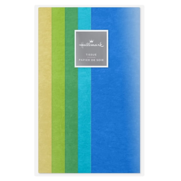 Hallmark 5-Pack Assorted Tissue Paper (Bright Solids) 30 Sheets