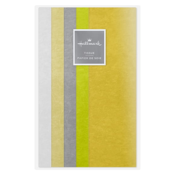 Hallmark 5-Pack Assorted Tissue Paper (Neutral Solids) 30 Sheets