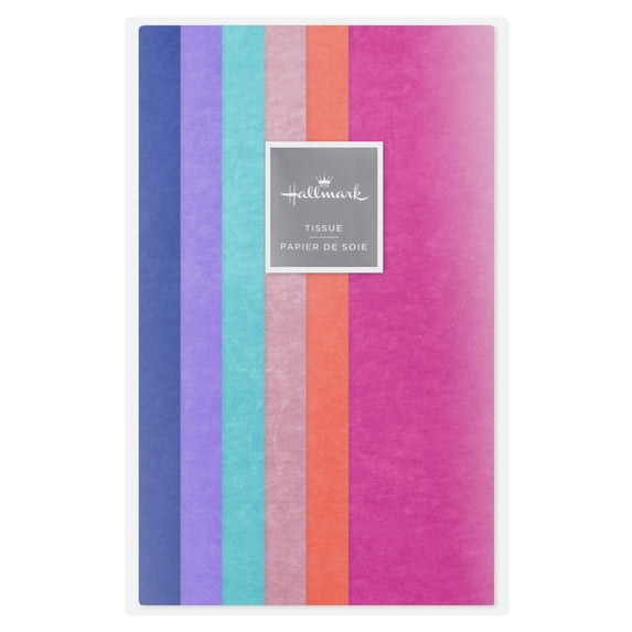 Firstmark Tissue Paper Hallmark 6-Pack Assorted Tissue Paper (Dark Solids) 30 Sheets - Walmart.com