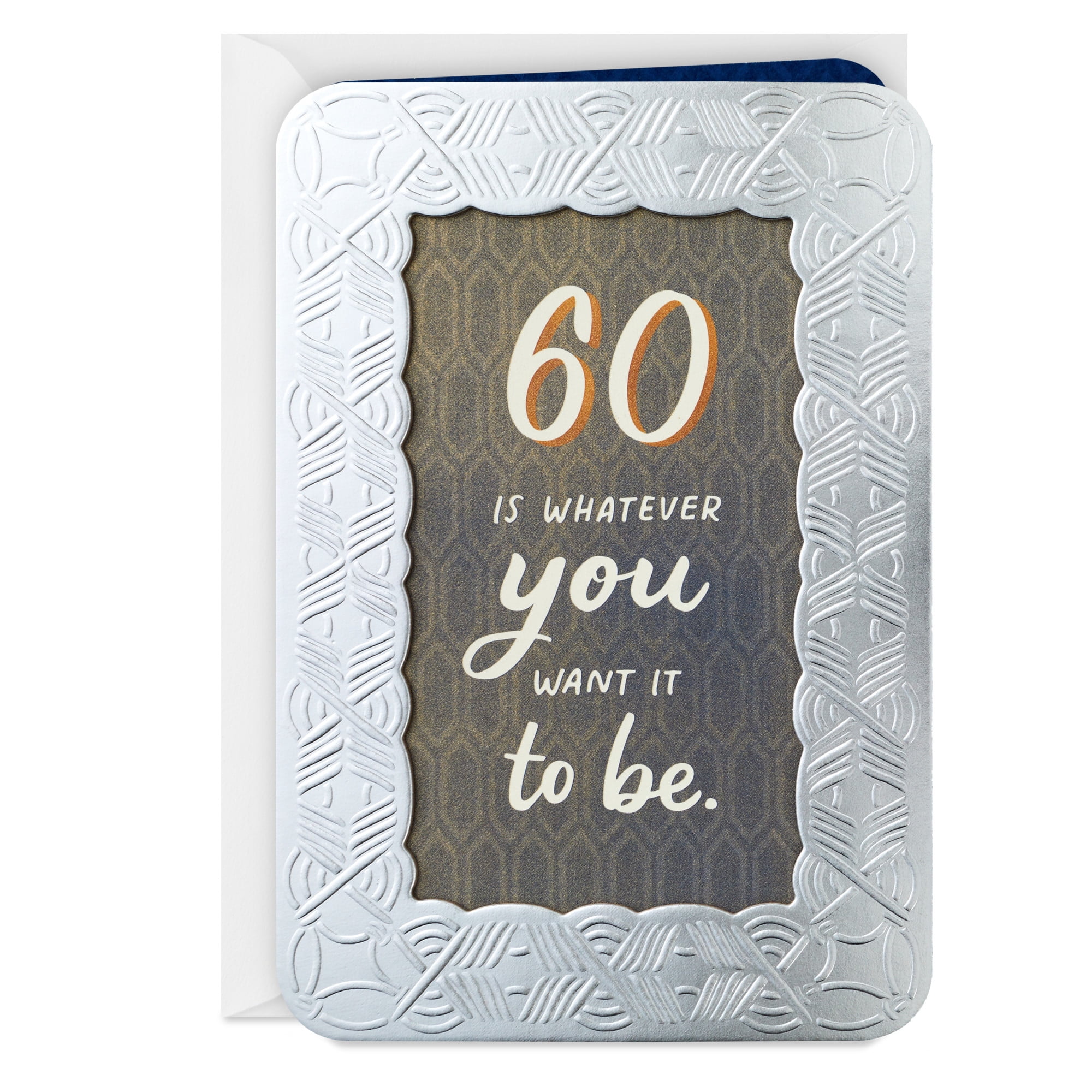 Hallmark 60th Birthday Card (Whatever You Want It To Be)
