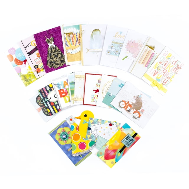 Hallmark All Occasion Handmade Boxed Assorted Greeting Card Set (Pack