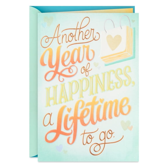 Hallmark Anniversary Card (Even Better Together)
