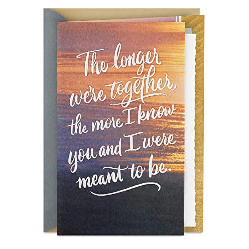 Hallmark Anniversary Card (Meant to Be) (5RZB1524)