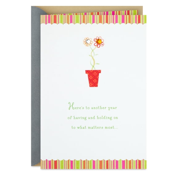 Hallmark Anniversary Card (What Matters Most)