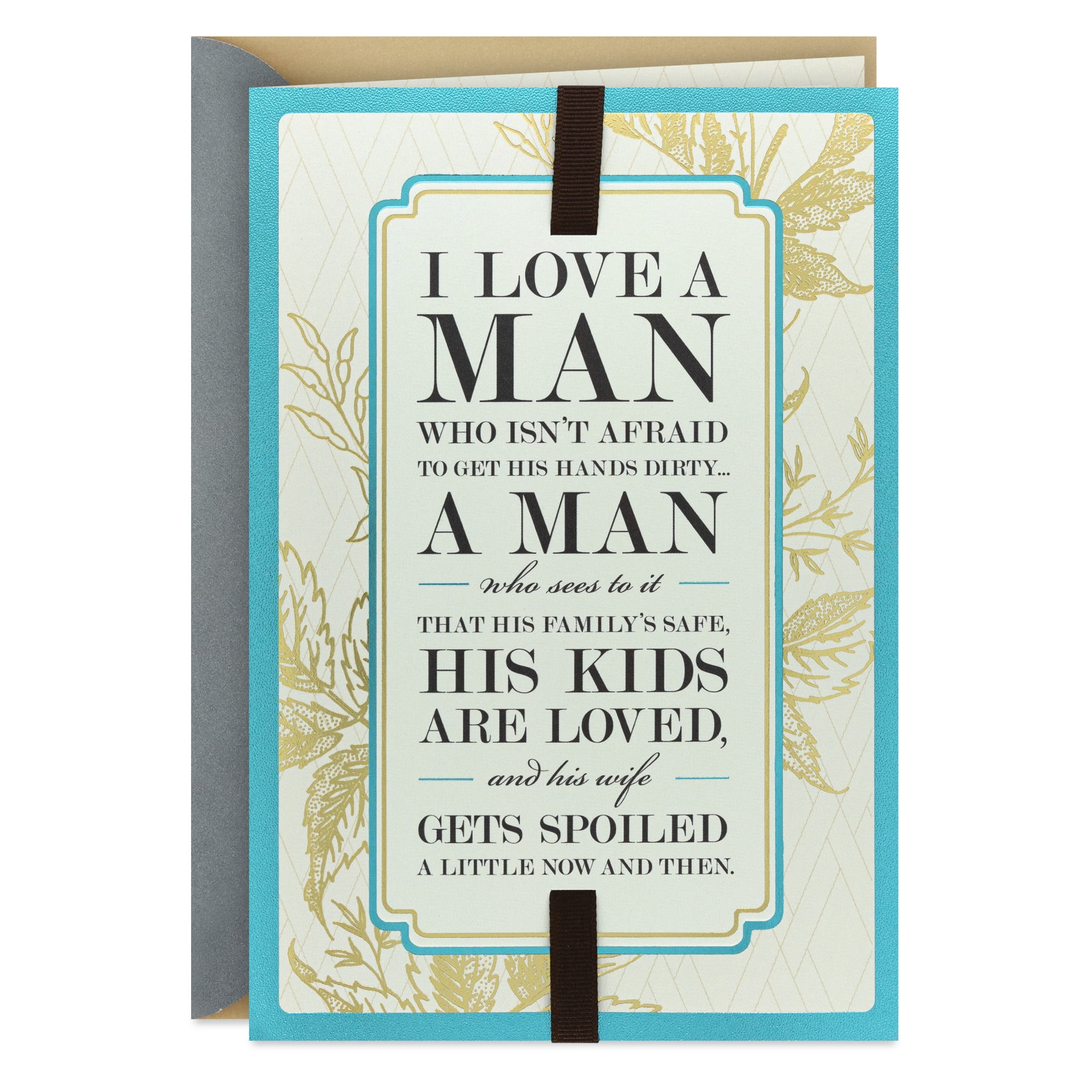Hallmark Anniversary Card for Husband From Wife (Strong Convictions and ...