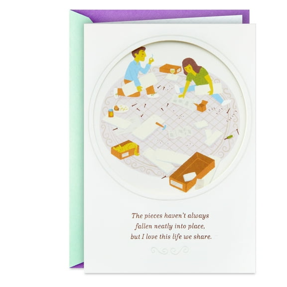 Hallmark Anniversary Card for Spouse (Perfect for Each Other)