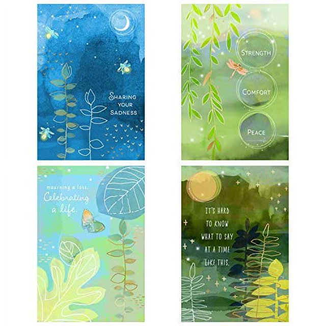 Hallmark Assorted Thinking of You, Get Well, Sympathy Cards (12 Cards