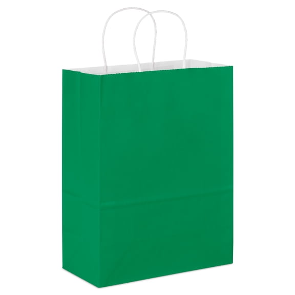 Hallmark Large Gift Bag (Solid Emerald Green)