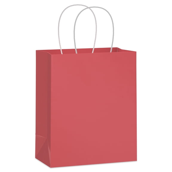 Hallmark Medium Gift Bag (Solid Red)