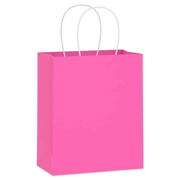 Hallmark Medium Gift Bag (Solid Rose Pink)