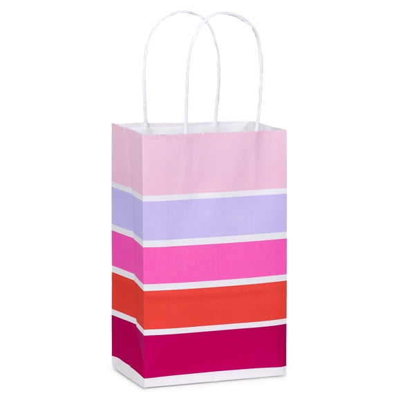 Hallmark Small Gift Bag (Warm Stripes)