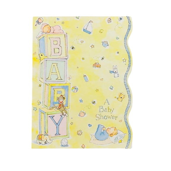 Hallmark Baby Shower Invitations 6 Notes with Envelopes