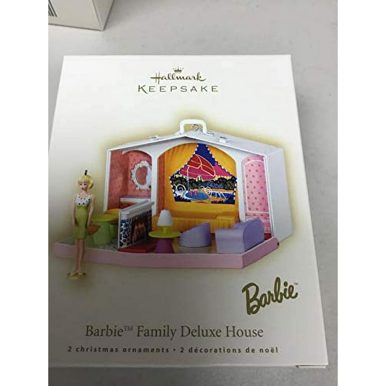 Hallmark Barbie Family Deluxe House 2007 Ornament Large