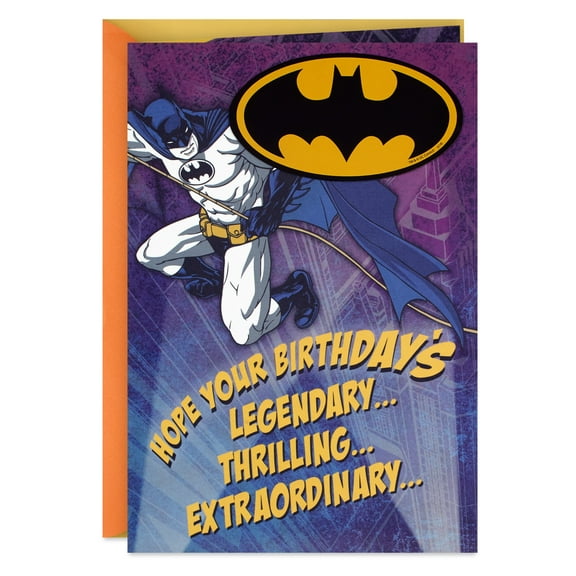 Hallmark, Batman Magnet, Birthday Greeting Card
